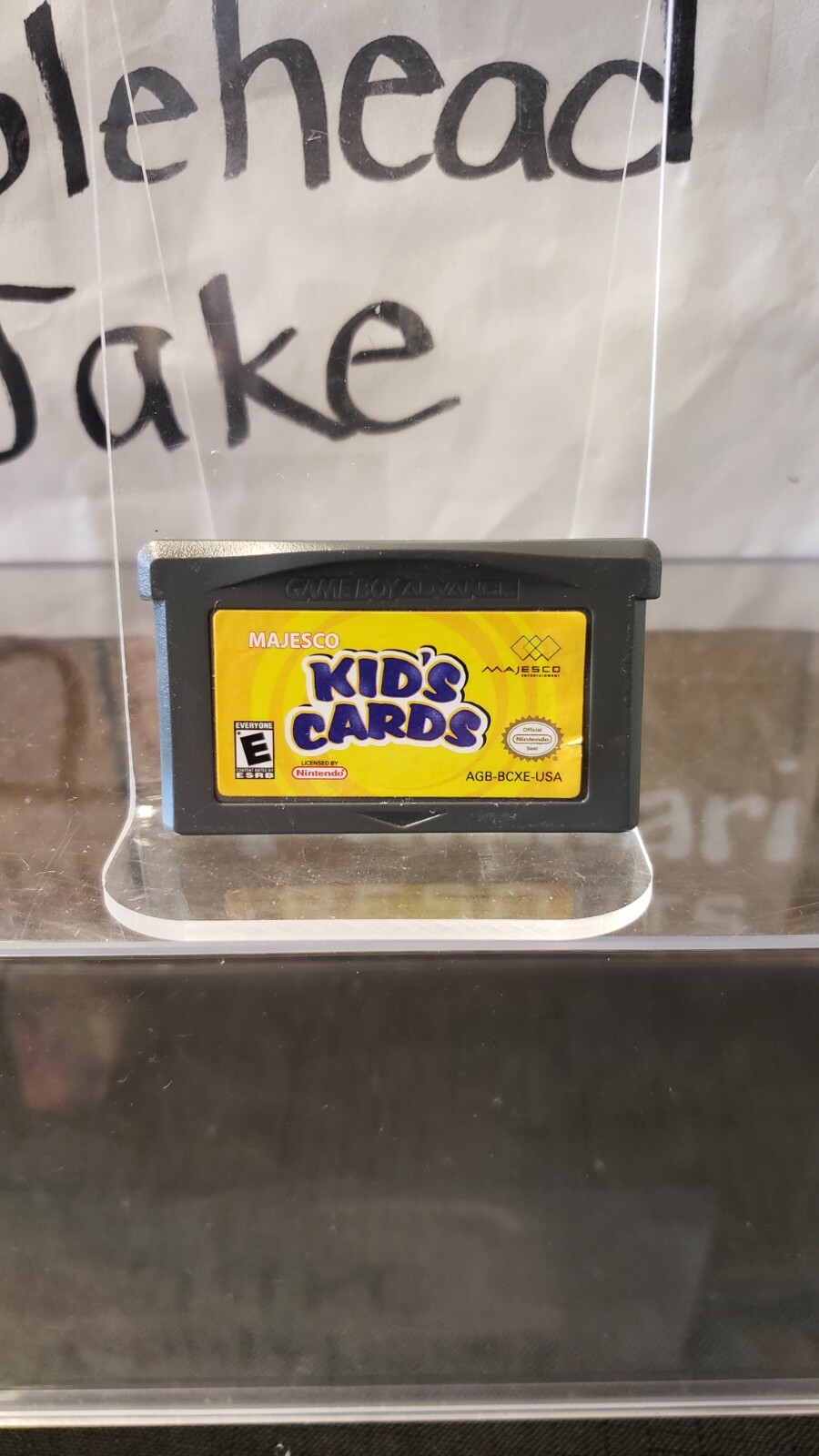 MAJESCO KID'S CARDS NINTENDO GAME BOY ADVANCE VIDEO GAME 