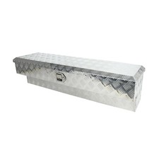 48"X12.5"X12.5" Heavy Duty Aluminum Bed Truck Pickup Storage Tool box Lock SL