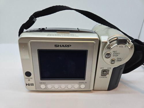 Sharp Viewcam VL-AH60 Hi-8 Camcorder 8mm Video Camera Hi8 & Video8 - Untested - Picture 2 of 5