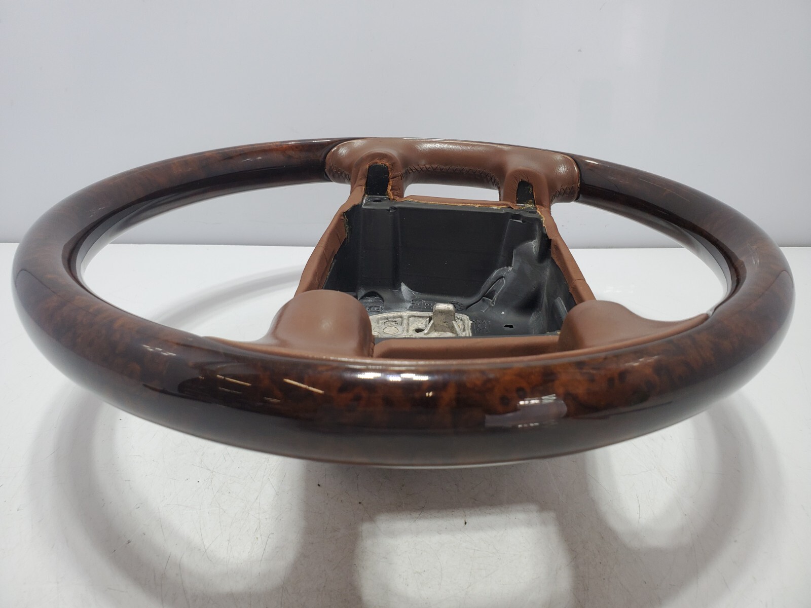 ✅ 03-12 OEM Bentley Continental GT GTC Flying Spur Driver Steering Wheel Wood