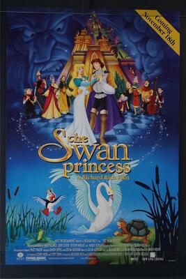 The Swan Princess Disney (1994) AUTHENTIC VINTAGE ORIGINAL MOVIE