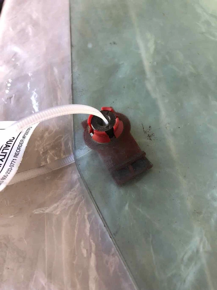 1999 2000 BMW 3 SERIES 328i Rear Back Door Glass Window Driver Left LH OEM - Image 2 of 4