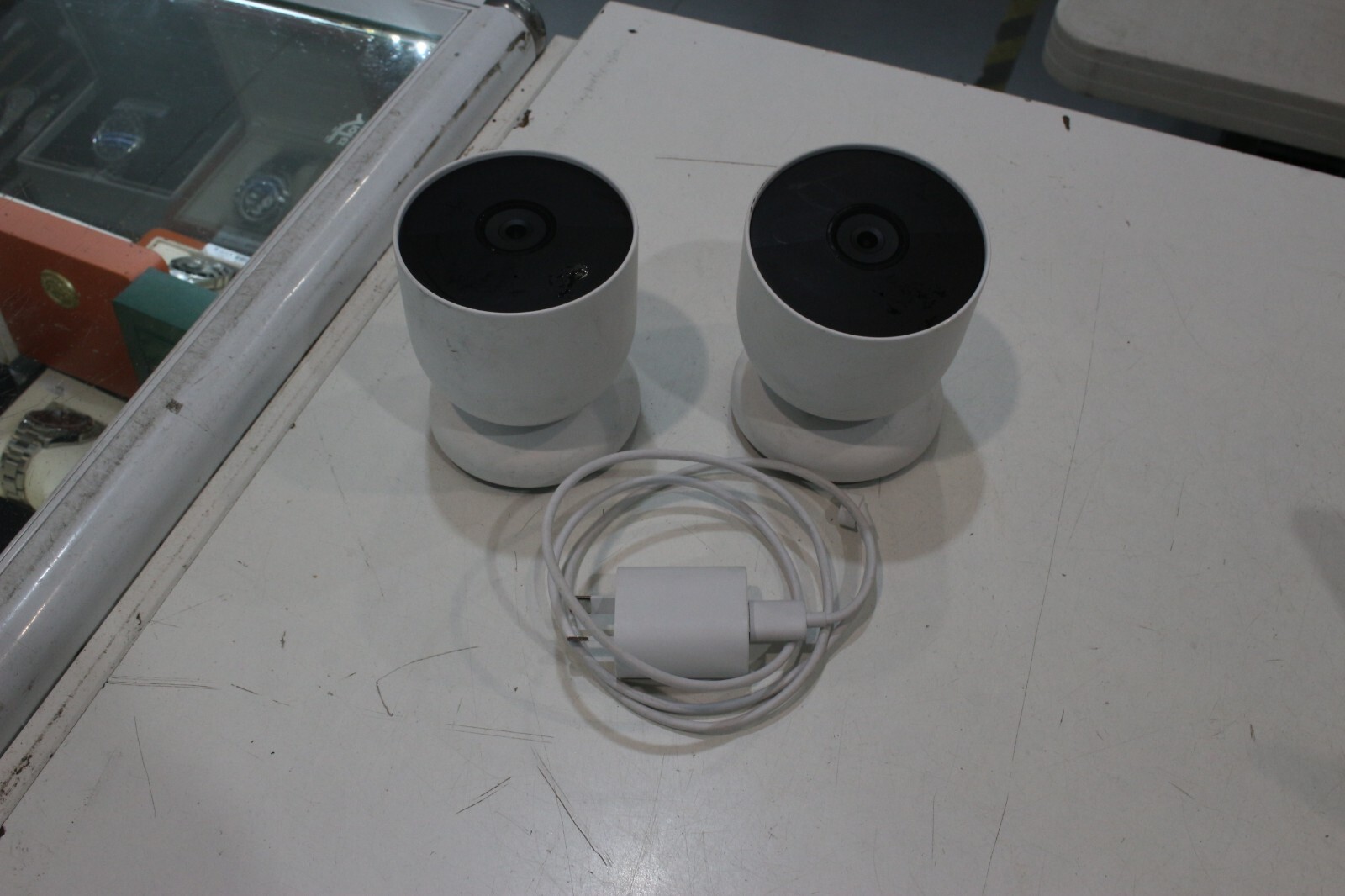 Google Nest Cam Wireless Indoor and Outdoor Camera G3AL9 Pack 2