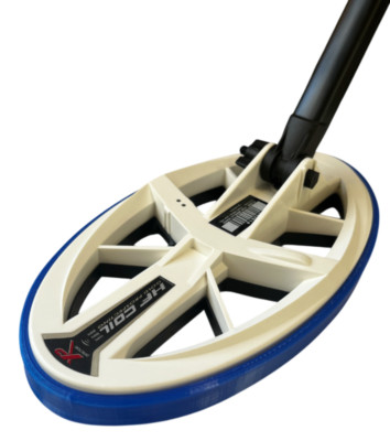 XP Deus HF / HF2 9'' x 5'' Spulengummipuffer blau