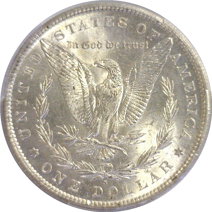 1890S Dollar PCGS MS64 eBay