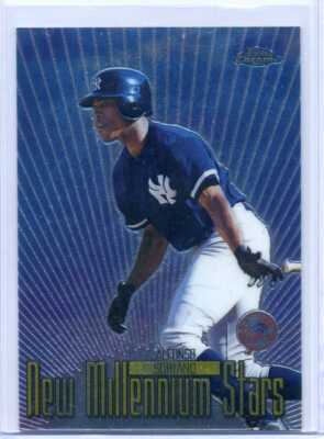 ALFONSO SORIANO 2000 Topps Chrome NEW MILLENIUM STARS #10 - YANKEES