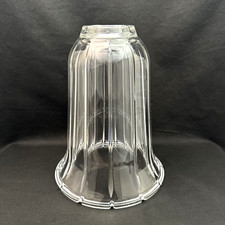Towle Large Full Lead Crystal Light Fixture 8" Tall Made in USA