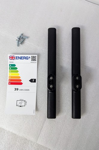 Véritable Hisense TV Support Jambes Paire + Vis 40A5KQTUK 40E5KQTUK - Photo 2/3