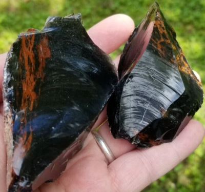 Dragon Verre 2,5 Cm Lava Pebble 20 LB Noir