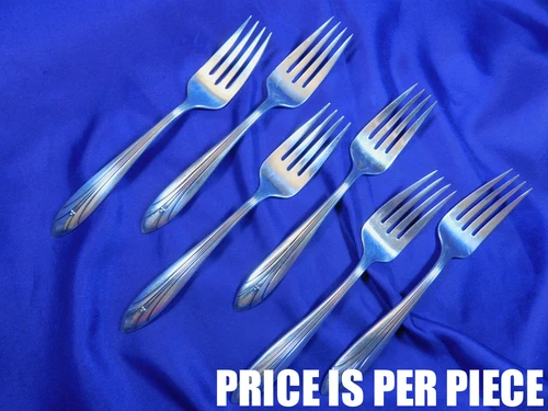 INTERNATIONAL ELSINORE STERLING SILVER SALAD FORK - GOOD CONDITION