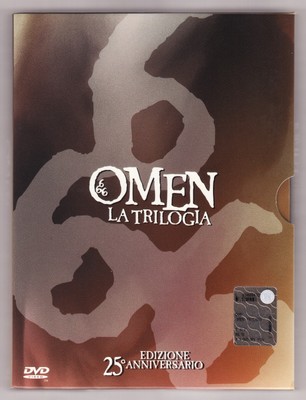THE OMEN TRILOGY - BOX 3 DVD - 25th Anniversary Edition - PERFECT !!
