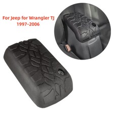 Center Console Armrest Cover Rubber Tire Tread For 1997-2006 Jeep Wrangler Tj Us