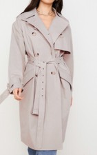 Women’s Trench Coat /hocb / Sold Out Online/ ‘merielle’/classic Design/size Xs