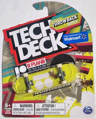 Tech Deck PLAN B Throwback Series Walmart Exclusive - ULTRA RARE New Sealed 2022
