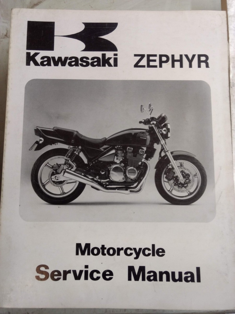 Kawasaki Zephyr USED Service Manual 99924-1136-01 | eBay