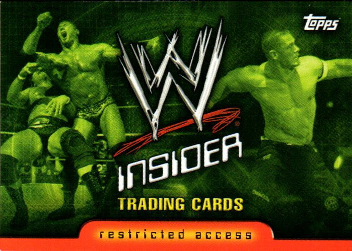 2006 Topps WWE Insider Wrestling Card #72 Checklist CL | eBay