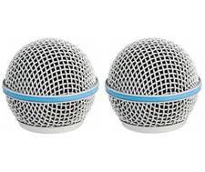 2 Pack Mic Grille for Shure RK265G Grille Wired Wireless BETA 58A, BETA 58M 58MR