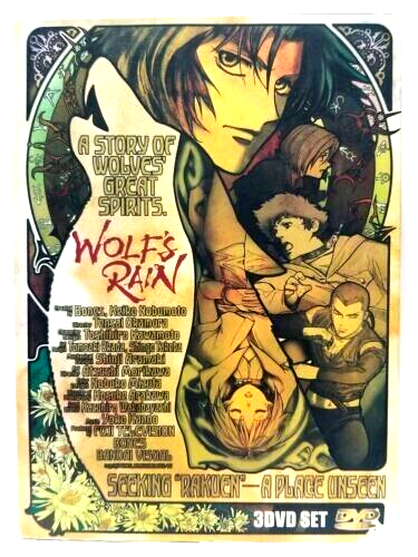 WOLFS・RAIN ウルフズレイン　DVD全巻＋生産特典ポスター＋猫スタンプ付 Wolf's Rain: A Story of Wolves' Great Spirits DVD 3 Disc Set WORLD