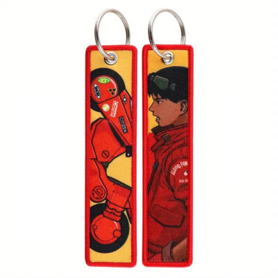 Anime Character 5''x1'' Embroidered Keychain/Jet Tags  LISTING 1of2   [129 Styles]