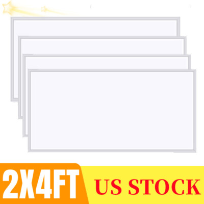 75W 2x4Ft LED Panel Light Drop Ceiling Panel Recessed Edge-Lit Fixtures 5000k