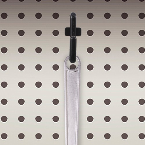50 Pezzi Gancio Portaoggetti Piccolo Picchetto Board Ganci Esterno Pegboard Foro J - Foto 4 di 12
