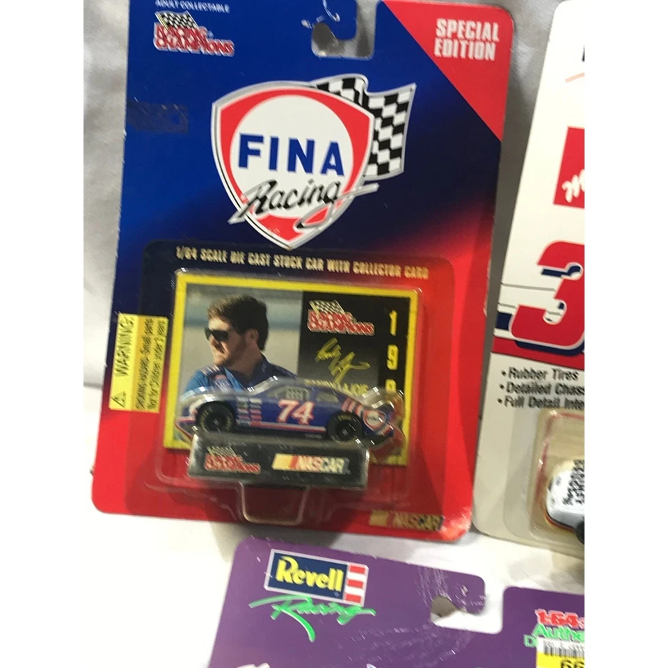 Lote de coches diecast vintage, 1996 y 1997, Kmart, Fina, NHRA, Frankenstein, Revell Foto 2 de 4