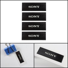 SONY logo Badge Sticker Decal 46mm 1.81" X16mm 0.62"