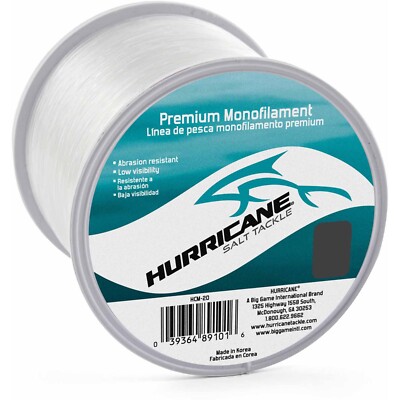 Hurricane Saltwater HCM-100 Monofilament Line 100 lb/275 Yards