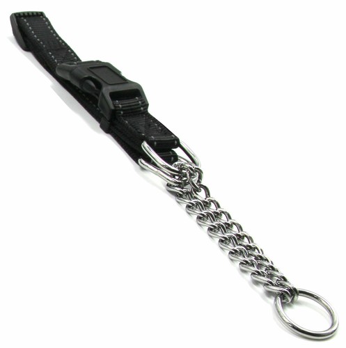 Pet Life® 'Tutor-Sheild' Martingale Sicherheits- und Trainingskette Hundehalsband - Bild 5 von 9