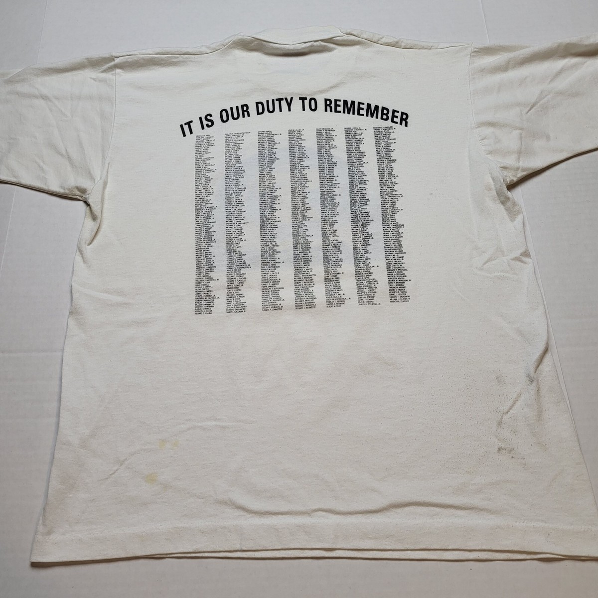 Vtg 1997 Philadelphia Vietnam Veterans Memorial T-Shirt Mens L 