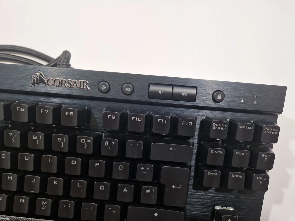 Corsair K65 Mechanische Gaming Tastatur TKL 60% Cherry MX Speed QWERTZ DE schwar - Bild 3 von 4