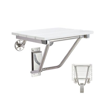 Folding Shower Seat and Bench Wall Mounted, Shower Chair
