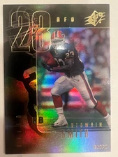 QTY: 1999 SPx Football - Antowain Smith ( Buffalo Bills ) #10
