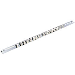 Draper 50579 3/8" Antrieb Steckschlüsselschiene 16 Clips (400 mm) gute Qualität - Bild 1 von 1