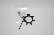 Trijicon Credo HX 4-16x50 Carbon Fiber Parallax Knob Throw Lever