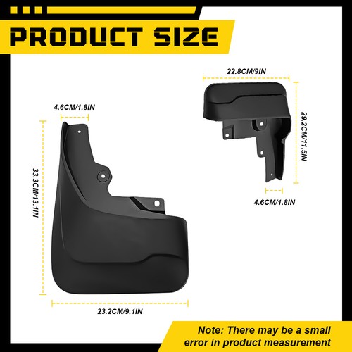 For 2020-2024 Great Wall Cannon GWM Ute Mud Flaps Splash Guard Premium Quality - Picture 9 of 10