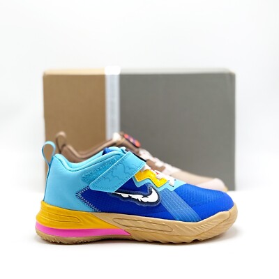*NEW* Pre-School Kids Nike Space Jam x LeBron 18 Low PS (DJ3761 401), Size 1.5Y