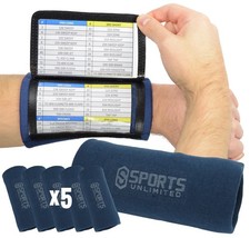 Youth Triple Wrist Coach, Football Wristbands for Plays, Baseball Wristbands,...