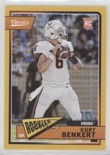 2018 Panini Classics Rookies Timeless Tributes Gold 43/99 Kurt Benkert #211 wd9