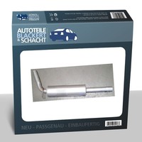 Auspuff Mitteltopf A1 + Sportback / Ibiza IV + SC + ST / Polo V
