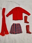 Vintage Barbie/Stacey/PJ Super Scarf #3408 Near Complete Mod Mattel Japan 1971