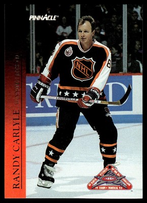 1993 Score Pinnacle All-Stars #27 Randy Carlyle - Winnipeg Jets
