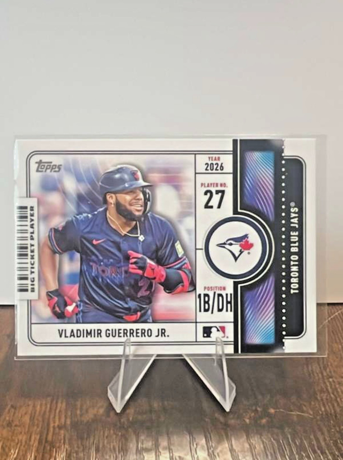 Vladimir Guerrero Jr. #BTP-17 (Baseball Cards 2026 Topps Big Ticket Players) — is it worth grading?