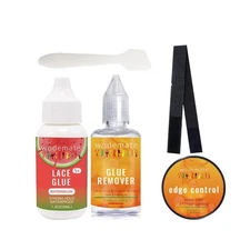 Tape in Extension Remover&Front Lace Wig Glue Kit Fast Acting,Waterproof Stro...