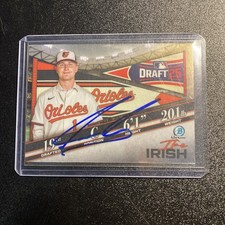 2025 Bowman Draft - Bowman Draft Night Ike Irish #BDN-6 (RC) IP Autograph