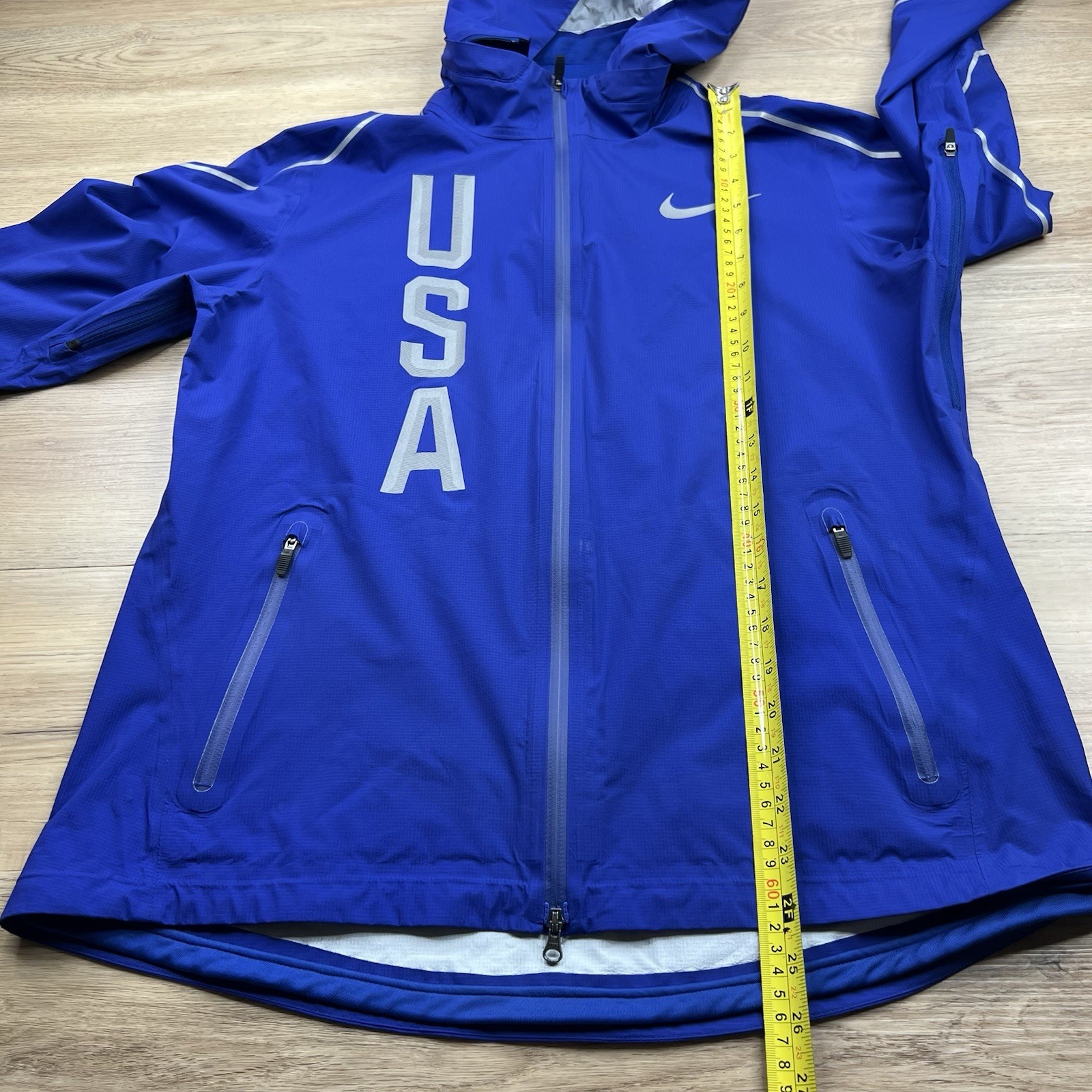 SACAI X NIKE Giacca Nike Hypershield Running Team USA blu olimpico donna taglia L 807361 455