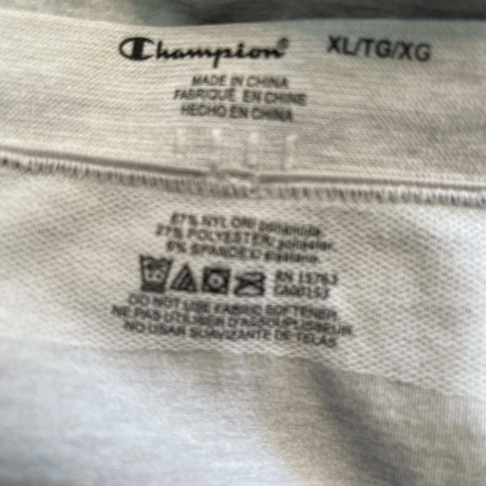 Bikini deportivo Champion Hipster gris panty ropa interior Sissy para mujer talla grande Foto 4 de 4