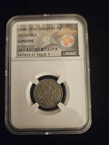 NGC (1890-1916) GERMANY WILHELM II 10P