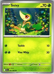 Snivy 001/086 Black Bolt