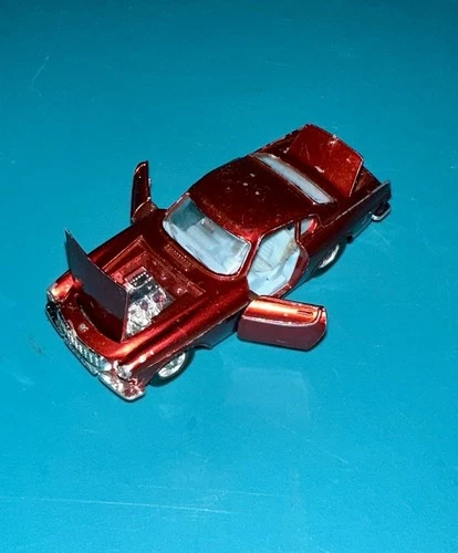 Vintage Rare Volvo P1800s Dinky Toy Blue Interior Meccano LTD Made In England